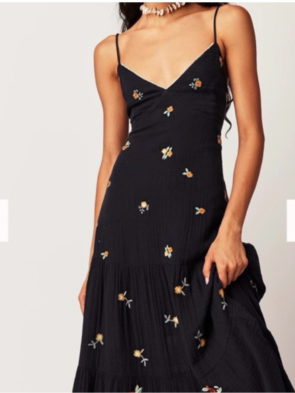 Free People - Hibiscus Tiered Maxi